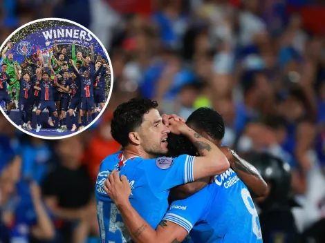 El cruce entre Cruz Azul y PSG que se hizo viral tras la final de la Concachampions