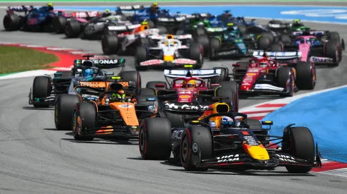 Coches de la Fórmula 1 en Barcelona