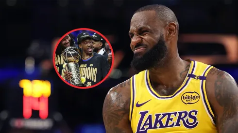 Jalen Williams y LeBron James.