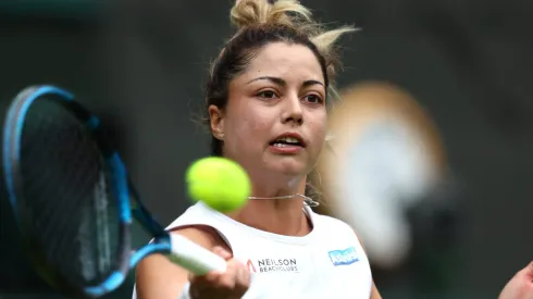 Renata Zarazúa consiguió un importante triunfo en la primera ronda de Wimbledon.