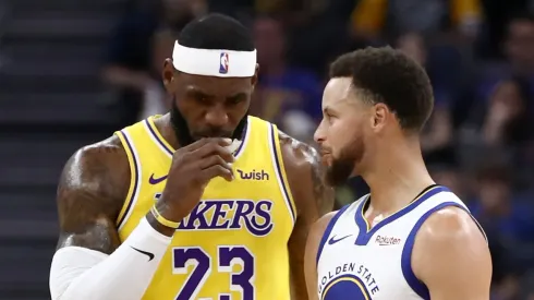 LeBron James y Stephen Curry.