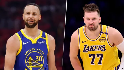 Stephen Curry y Luka Doncic