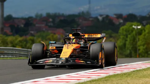 Oscar Piastri en el Gran Premio de Hungría 2025