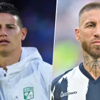 Mientras James Rodríguez gana 5 millones en León, el salario que cobra Sergio Ramos en Rayados