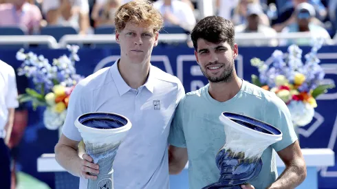 Jannik Sinner y Carlos Alcaraz en Cincinnati