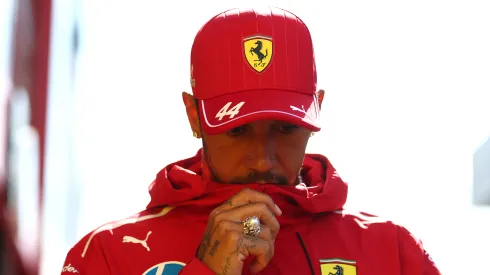 Lewis Hamilton, piloto de Ferrari