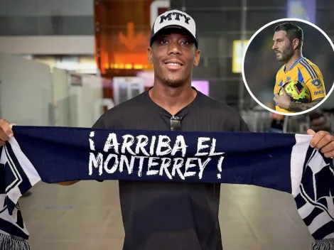 Anthony Martial le envió un mensaje a Gignac en su llegada al país