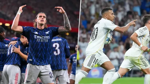 Arsenal venció a Athletic de Bilbao como visitante mientras que Real Madrid hizo lo propio como local ante Olympique de Marsella.