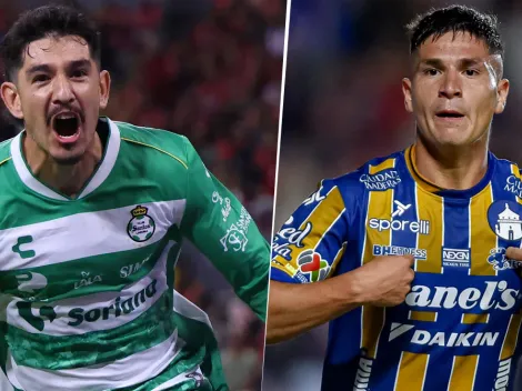 Las alineaciones de Santos Laguna vs. Atlético de San Luis por el Apertura 2025