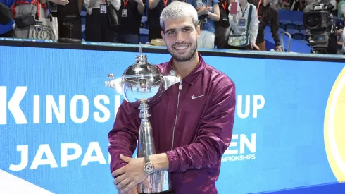 Carlos Alcaraz fue campeón en el ATP 500 de Tokio