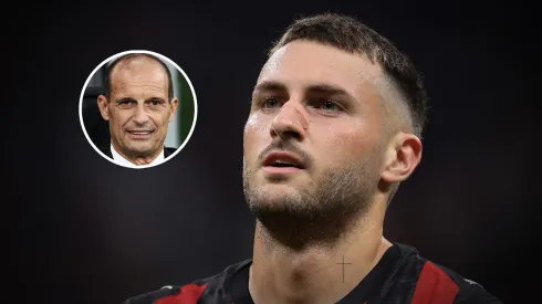 Santiago Giménez en Milan