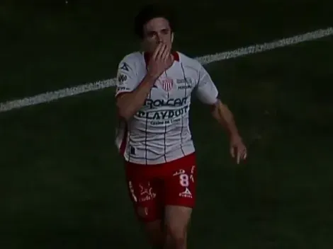 Necaxa vive por Palavecino: golazo para empatarle a Cruz Azul sobre la hora