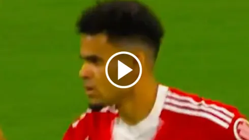 Luis Díaz marca el 3-0 ante Brujas.