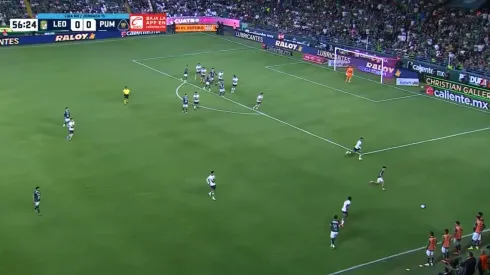 James Rodríguez ingresó al campo de juego y León marcó el 1-0 casi al instante