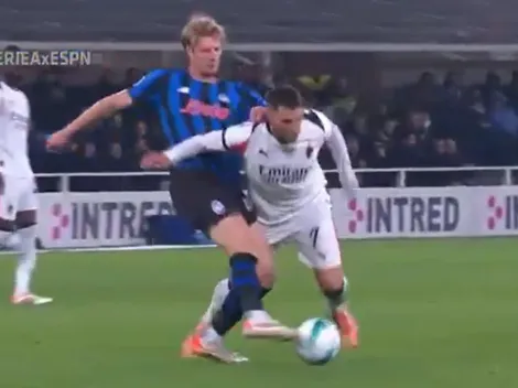 Alerta México: Santi Giménez sufrió una dura falta y salió lesionado en Atalanta - Milan