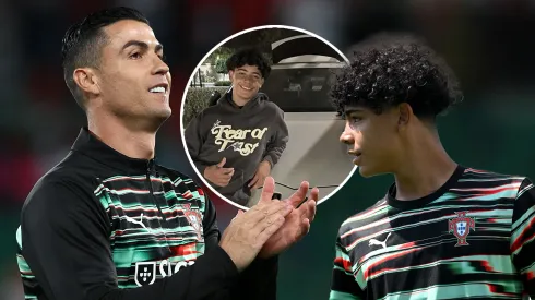 Cristiano Ronaldo le obsequió un coche a su hijo