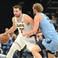 Luka Doncic regresó a Lakers y humilló a su rival dejándolo en el piso