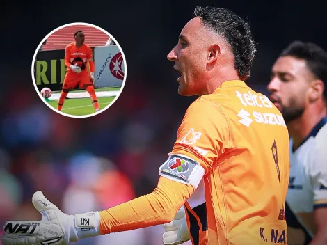 La bronca de Keylor Navas con sus compañeros tras el penal en contra