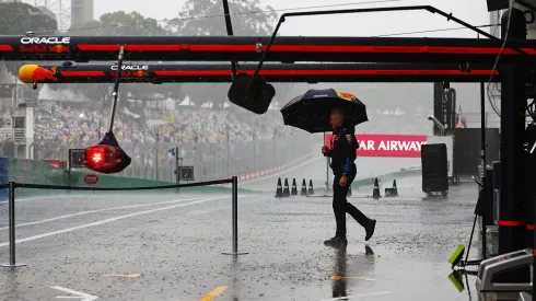 Lluvia en el circuito del Gran Premio de Brasil 2025
