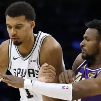 Frente a LeBron: la fuerte humillación de Wembanyama a Bronny James