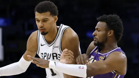 Victor Wembanyama humilló a Bronny James.