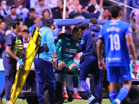 Las duras imágenes de la pierna de Kevin Mier que preocupan a todo Cruz Azul
