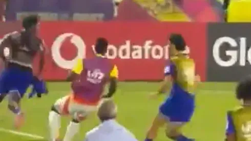 Pelea entre jugadores de Colombia y Francia Sub 17