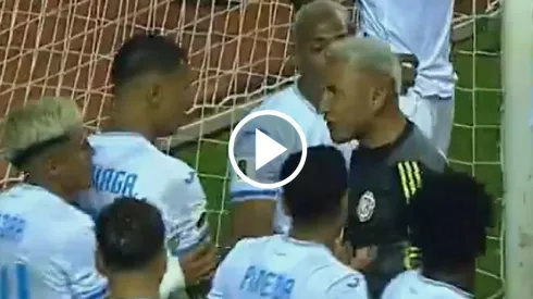 La pelea de Navas en Costa Rica-Honduras.