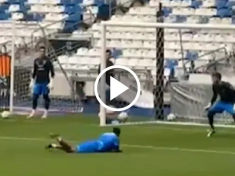 El golazo de Anthony Martial en el entrenamiento que enloqueció a Rayados