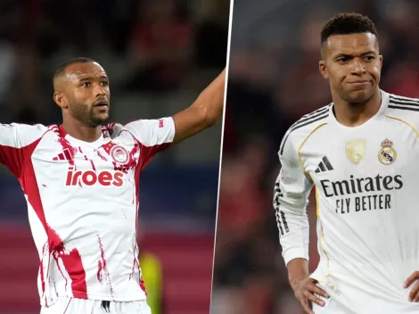 Las alineaciones de Olympiacos vs. Real Madrid por la UEFA Champions League