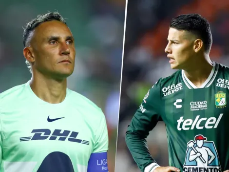 Mientras Navas gana 2 millones en Pumas, el salario que podría ganar James