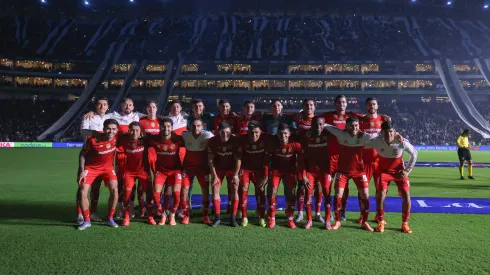 El público apuntó contra un jugador del equipo.