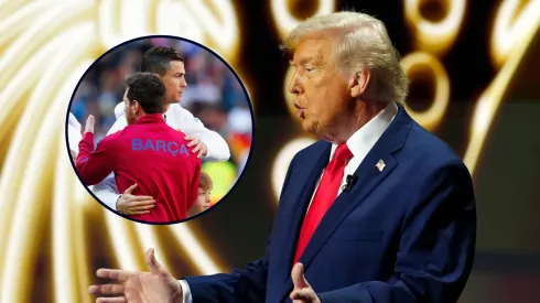 Trump y una marcada inclinación sobre CR7.