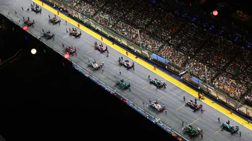 Parrilla de salida de la Fórmula 1