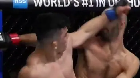 Impresionante nocaut de Kevin Vallejos sobre Giga Chikadze en UFC Fight Night