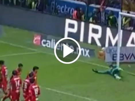 El grosero error de Luis García en el gol de Fernando Gorriaran de Tigres ante Toluca