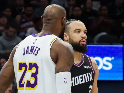 LeBron fue sancionado por la NBA tras el cruce con Dillon Brooks