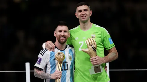 Messi deja de lado al 'Dibu' en los The Best.