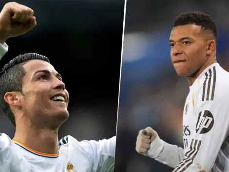 Mientras CR7 marcó 59 goles con Real Madrid, cuántos anotó Mbappé en 2025