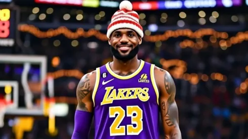 LeBron James estará presente en la jornada de Navidad.
