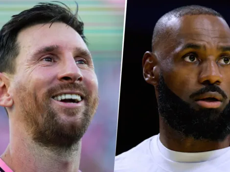 Mientras Lionel Messi ganó 130 millones en 2025, el dinero que acumuló LeBron