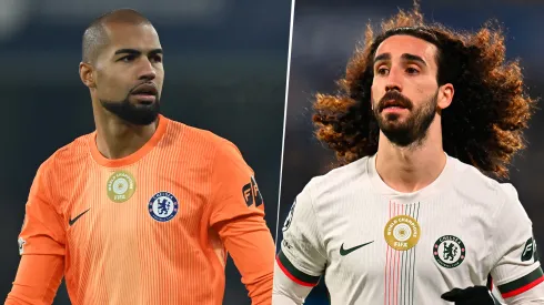 Robert Sánchez y Marc Cucurella, jugadores españoles del Chelsea
