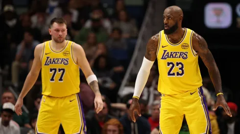 Luka Doncic elogia a LeBron James.
