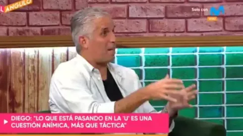 Diego Rebagliati es panelista de Movistar Deportes e hincha de Cristal.