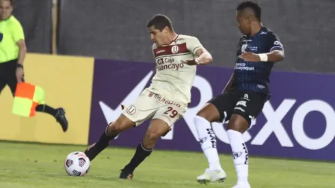 Aldo Corzo fue protagonista también en el empate crema.