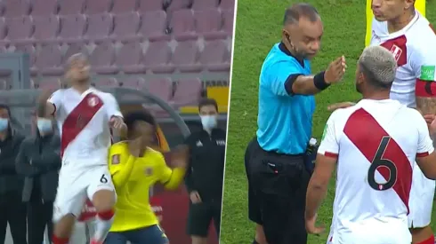 Perú vs Colombia: Miguel Trauco expulsado por una agresión con el codo