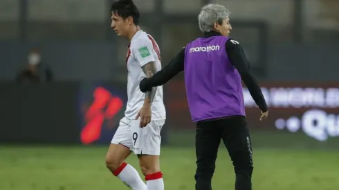 Lapadula y Raúl Ruidíaz parecen haberse hecho amigos.