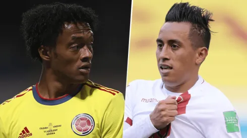 Colombia vs. Perú (Fotos: Getty Images).