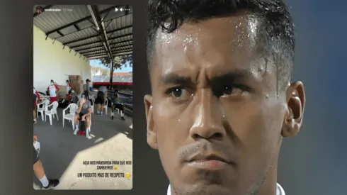 Atlético Goianiense hizo cambiarse a la Selección Peruana en zona precaria, denuncia Renato Tapia