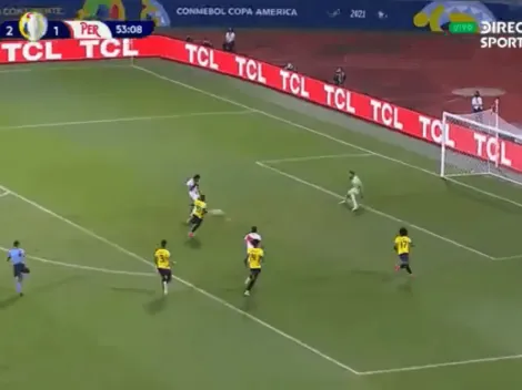 Pase de Gianluca Lapadula: André Carrillo logró el empate 2-2 contra Ecuador